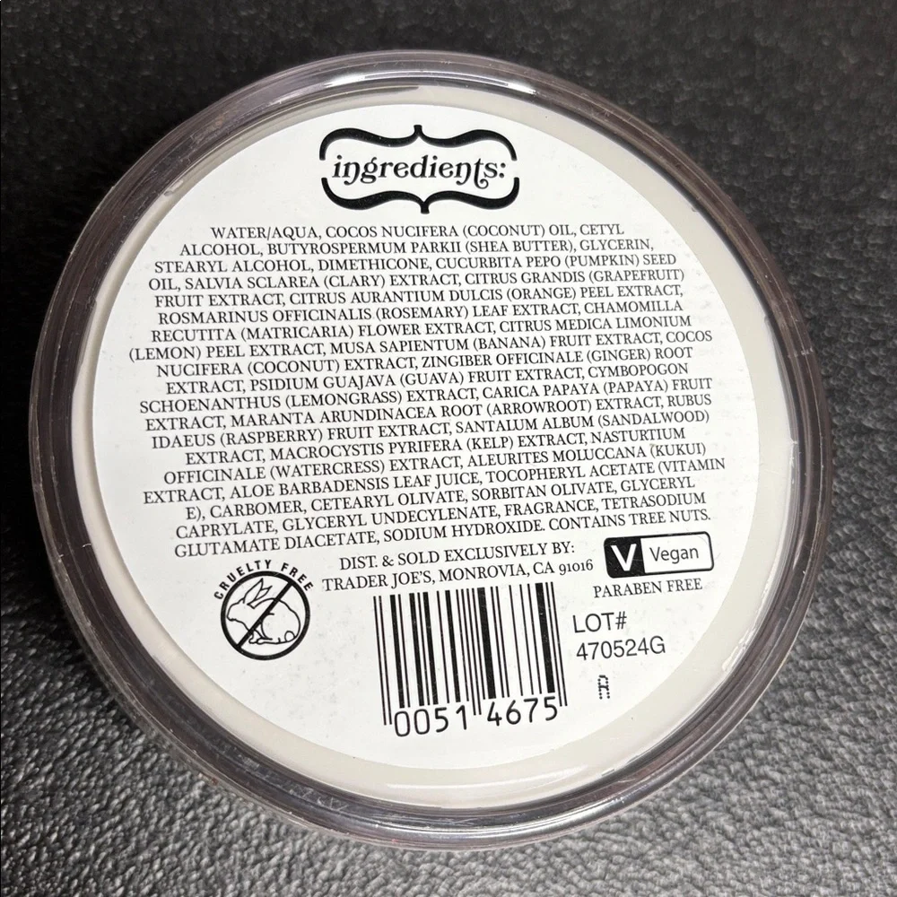 New Pumpkin Body Butter 8oz Coconut Shea Pumpkin Seed Oil Lotion Crème